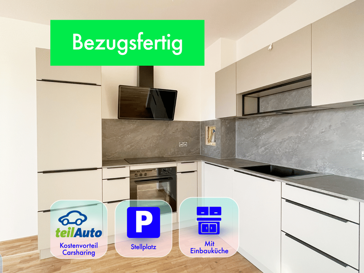 *** Komfort ohne Verzicht * NEUBAU A+ * 03/26 * TG* EBK * 2x Balkon ***