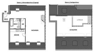 Wohnerlebnis Königstraße - Helle 2-Zimmer-Maisonettewohnung mit Parkettboden – 1097 Dresden – Vorschaubild 2