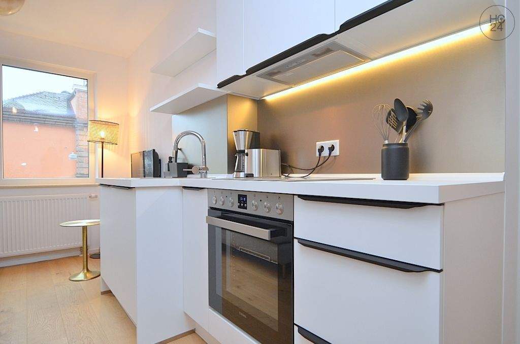Empfehlenswert: exklusiv möbliertes Apartment mit WLAN und Solaranlage in St.-Johannis – Nürnberg – Vorschaubild 9