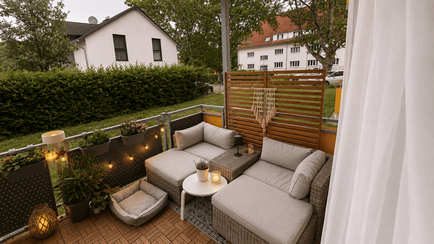 Zweiraumwohnung im Erdgeschoss mit Balkon – Merseburg – Vorschaubild 5