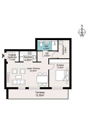 „Langfristig vermietete 2-Zimmer-Wohnung – Stabile Kapitalanlage in Hamburg-Bahrenfeld“ – 22761 Hamburg – Vorschaubild 6