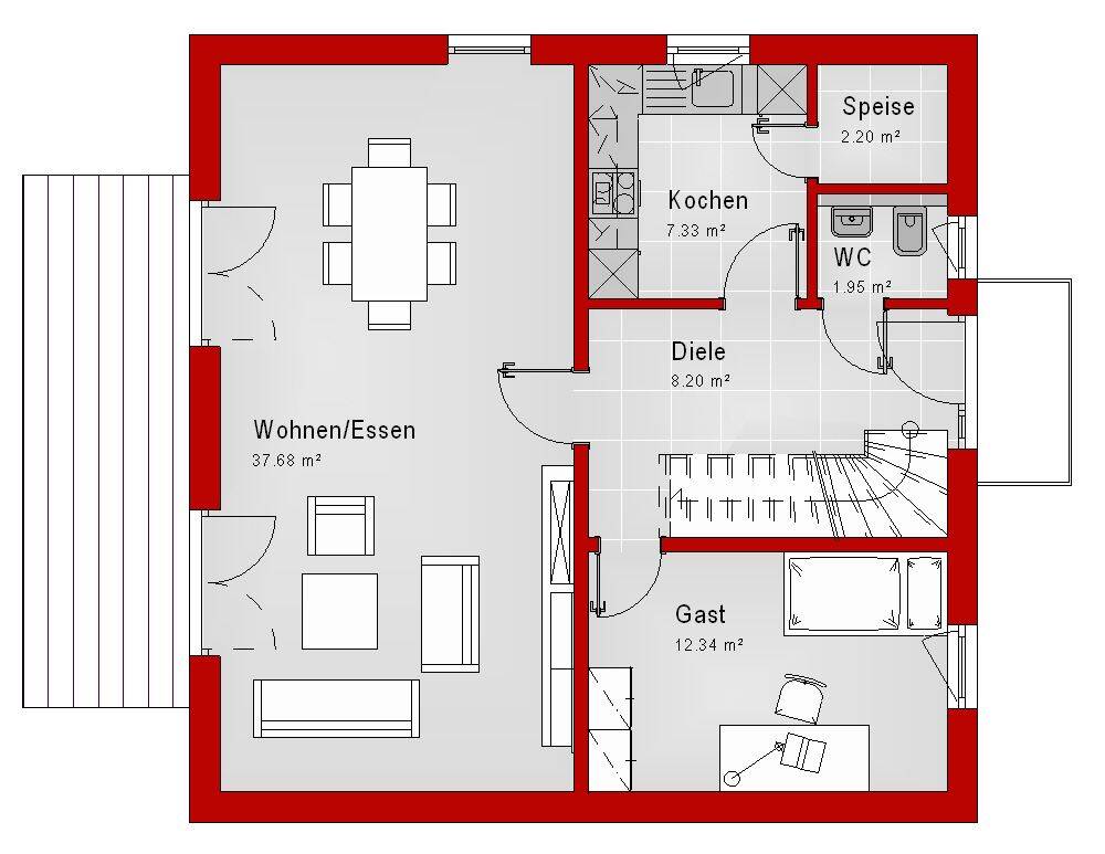 Ihr Traum vom Leben: Großzügiges Einfamilienhaus in Braunschweig mit Potenzial zur Entfaltung – Braunschweig – Vorschaubild 3