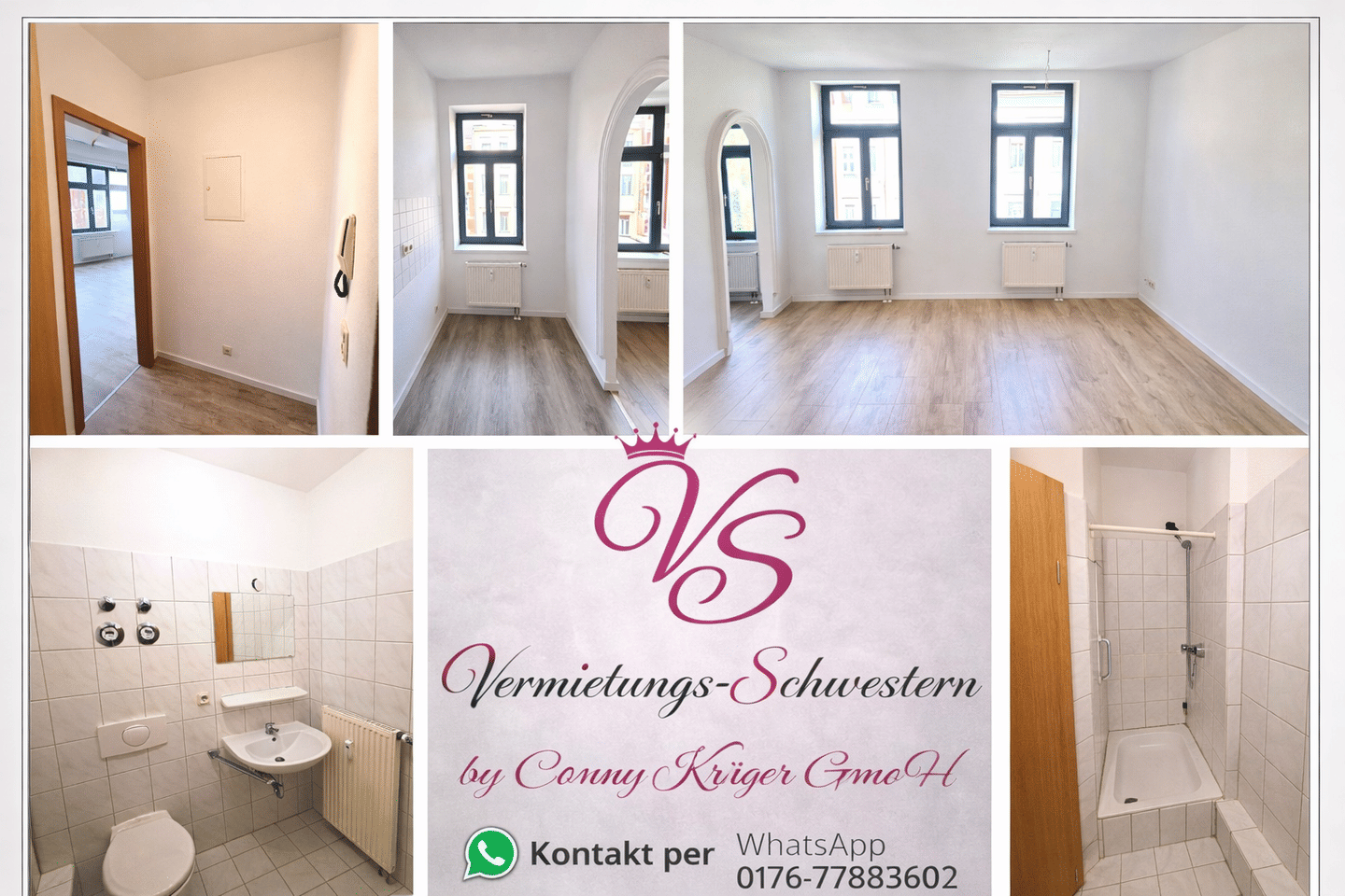 helle 1 Raum Wohnung zum Wohlfühlen – Chemnitz – Vorschaubild 2
