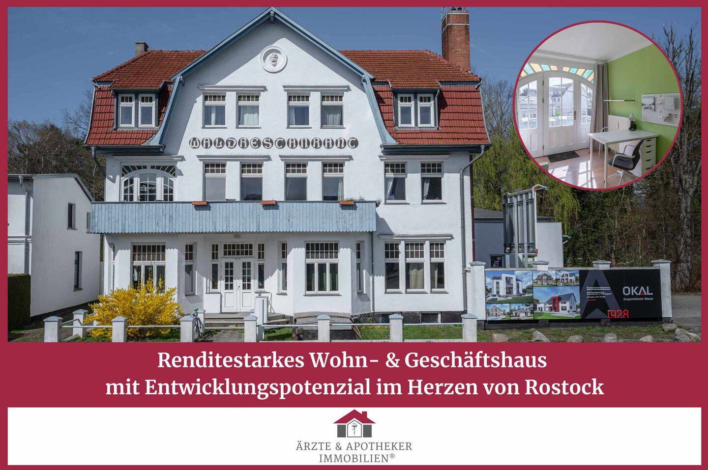 Renditestarkes Wohn- & Geschäftshaus mit Entwicklungspotenzial im Herzen von Rostock