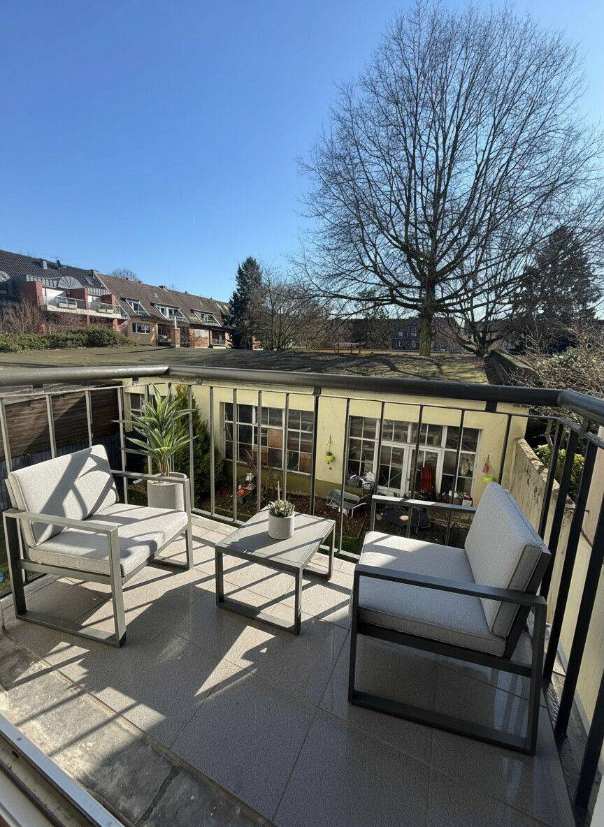 Frisch renovierte 2-Zimmer-Wohnung mit Balkon – Hell, modern und bezugsfrei – Krefeld – Vorschaubild 4