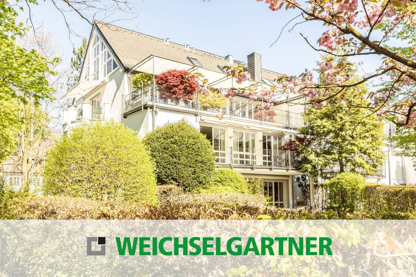 Exklusive Dachterrassen-Maisonette-Wohnung mit Penthouse-Charakter in bester Herzogpark-Lage