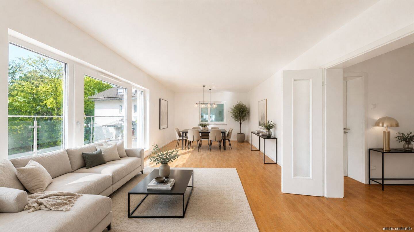 RE/MAX - Stilvoll wohnen: hochwertige, lichtdurchflutete 3-Zimmer-Dachterrassenwohnung zum Kauf!