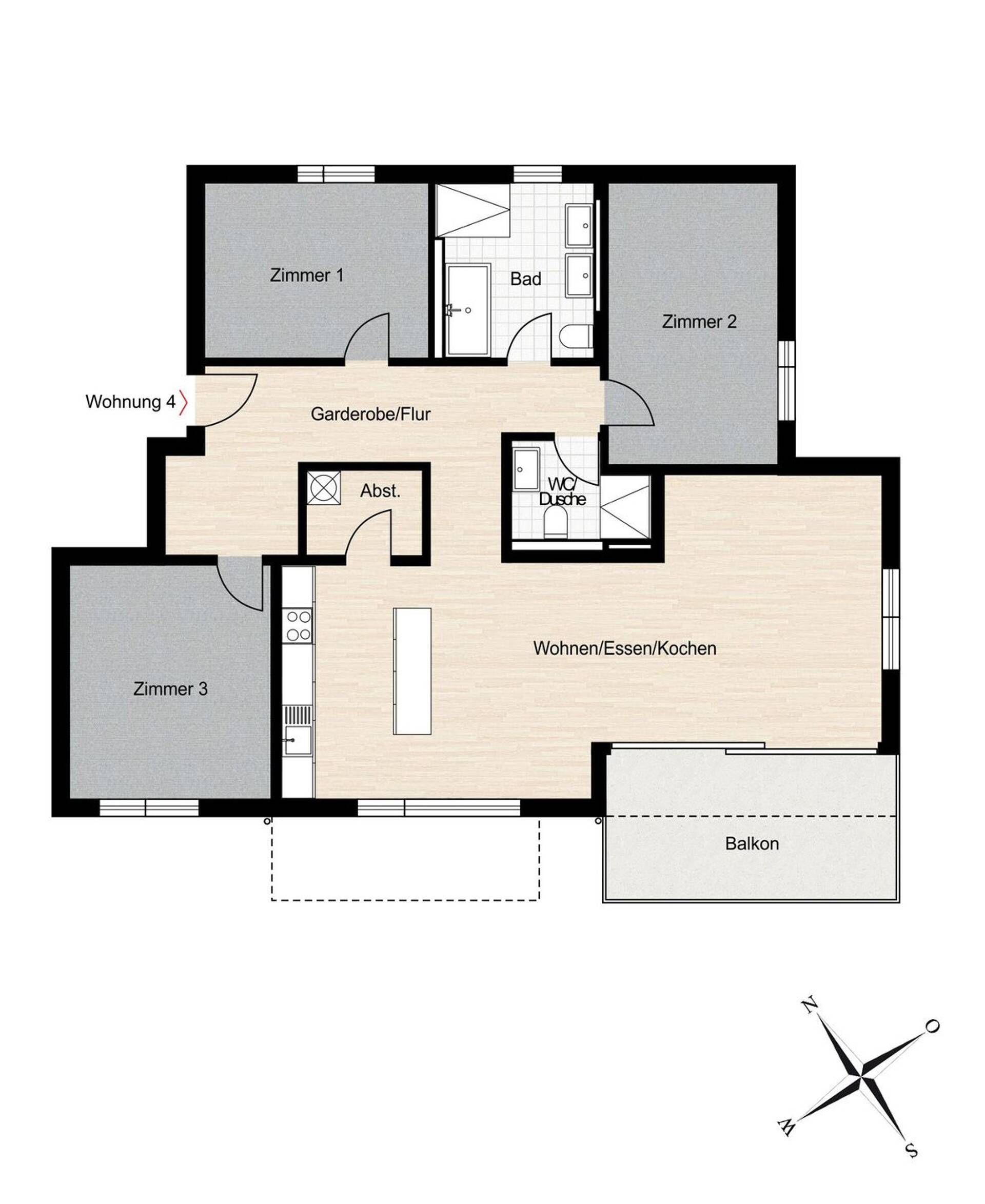 Etagenwohnung in 88131 Lindau (Bodensee) mit 143,45 m² kaufen