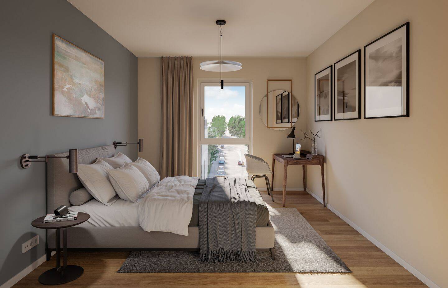 NEUBAUPROJEKT LANGE 30 - 3-Raum-Wohnung mit Balkon und perfekter Harmonie aus Stil und Komfort – Leipzig – Vorschaubild 5
