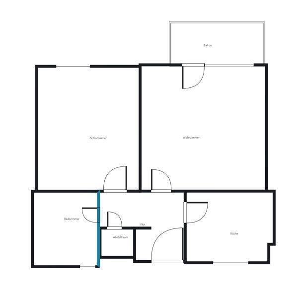 Gemütliche 2-Zimmer-Wohnung mit Balkon – Hannover – Vorschaubild 8
