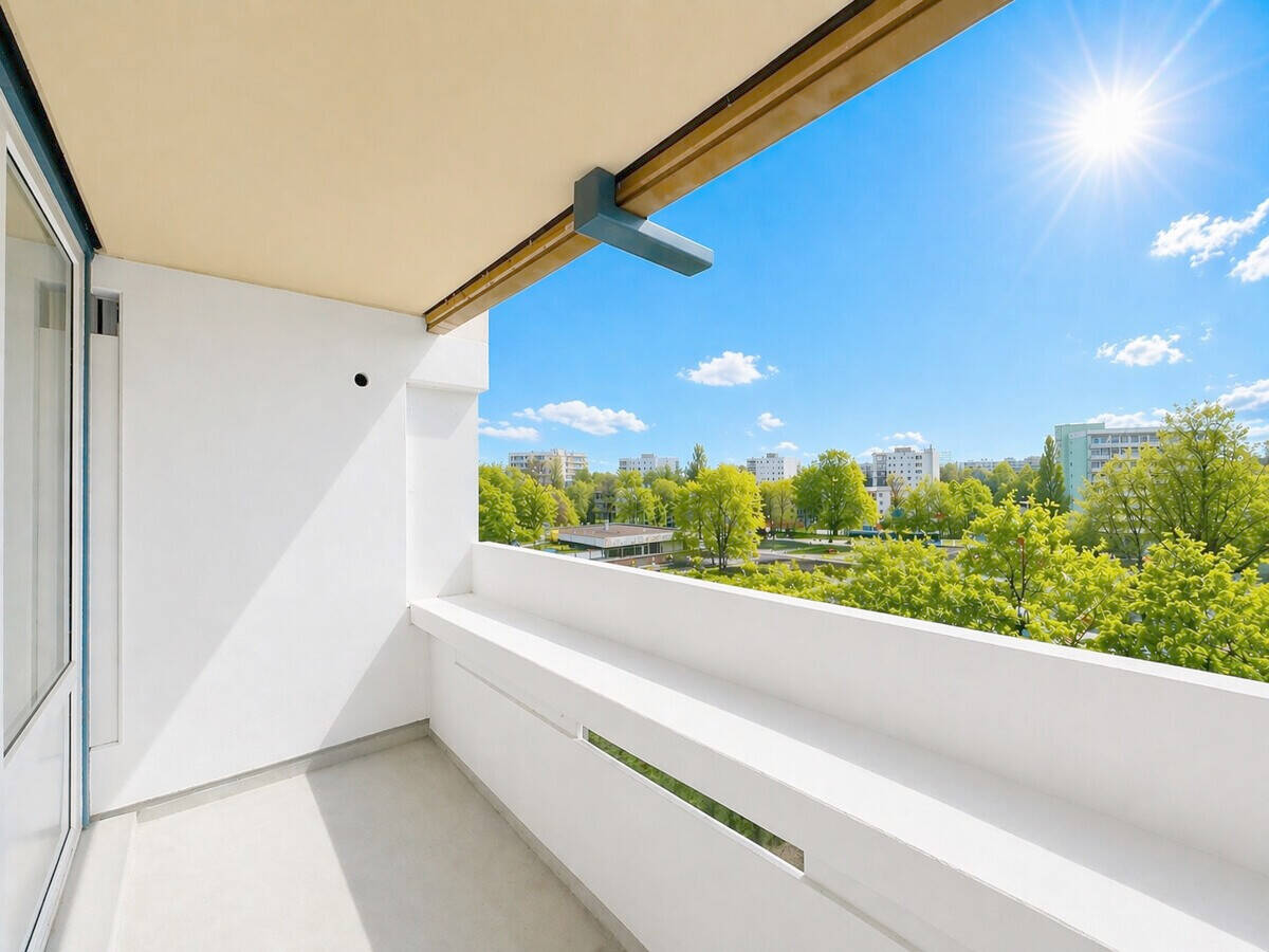 Walk like an Egyptian: Renovierte 1 Zi.-Whg. mit Balkon, EBK, Möbeln, 4. Obergeschoss, Pharao-Haus – München – Vorschaubild 2
