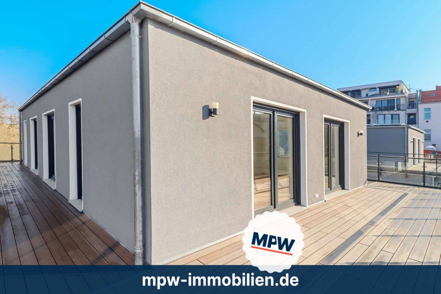 Sonnenoase & Ruhe: Exklusives Penthouse mit umlaufender Terrasse, Aufzug & Tiefgarage – Berlin – Vorschaubild 7