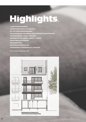 City-Lage pur! Möbelierte 2-Zimmer-Wohnung in der Kölner Innenstadt! Am Römerturm 7, !WE2 – 50667 Köln – Vorschaubild 8