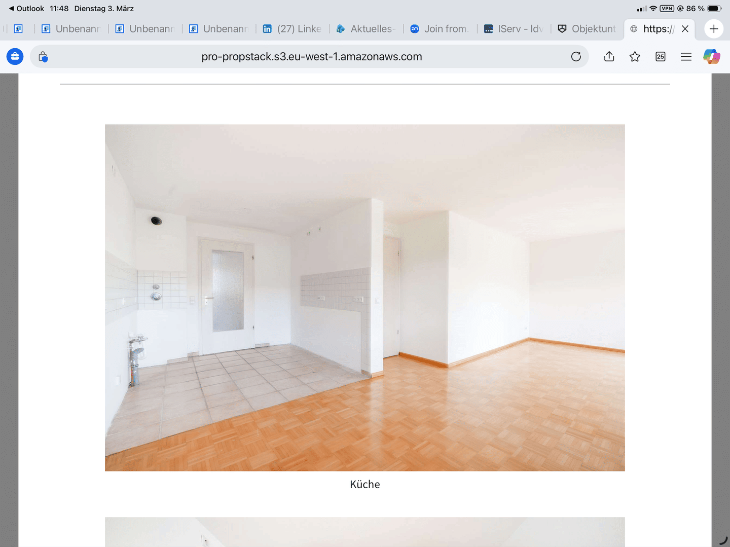 Hochwertige 3-Zimmer-Wohnung mit Balkon, Parkett & ruhiger Lage – Blankenfelde-Mahlow – Vorschaubild 4