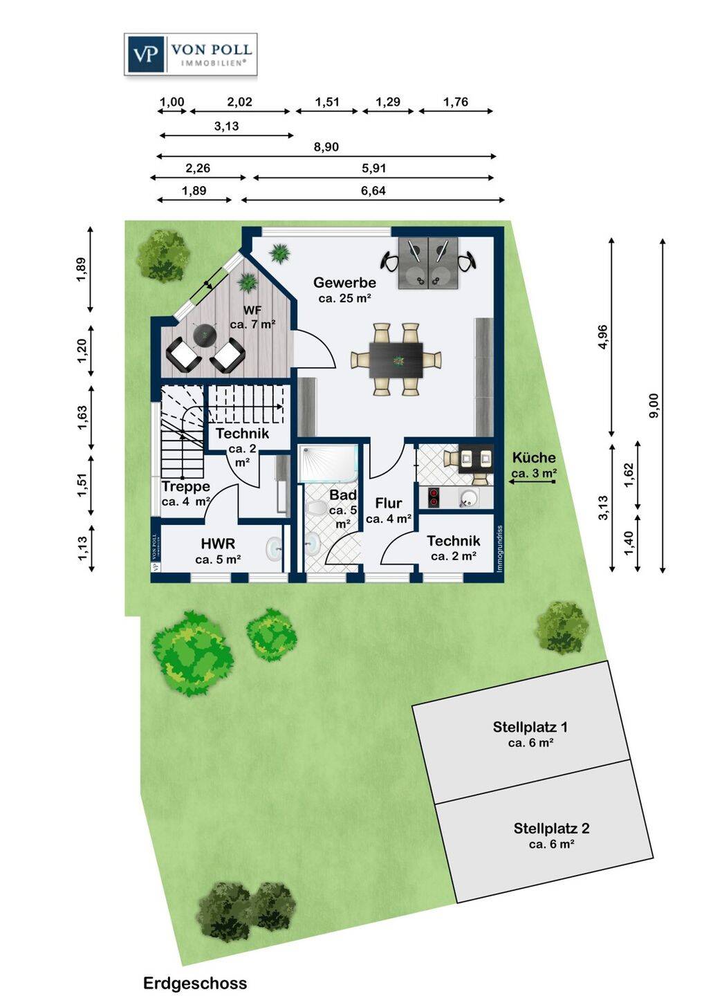 Wohn-und Geschäftshaus in zentraler Lage mit insgesamt ca. 158m² Wohn- und Nutzfläche – Neustadt in Holstein – Vorschaubild 7