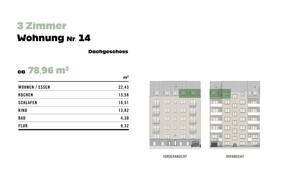 Stilvoll renovierte 3-Zimmer-Dachgeschosswohnung nahe Volksgarten! Vorgebirgstr. 7, WE 14 – 50677 Köln – Vorschaubild 3