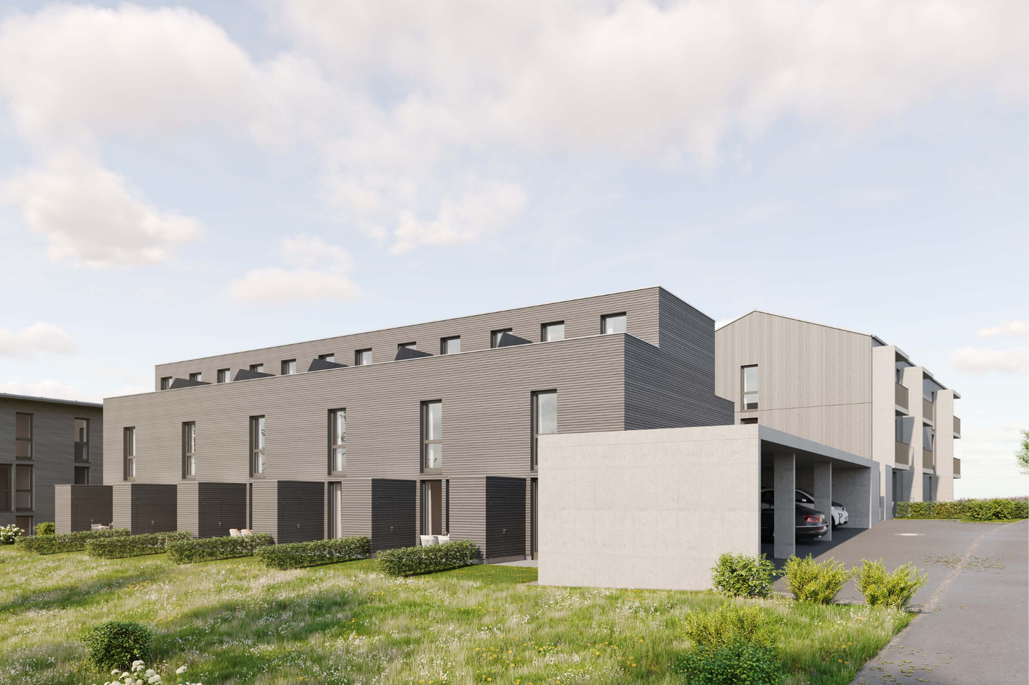 Mehr Platz in Bodenseenähe: Neubau-Townhouse mit Garten & Dachterrasse – Opfenbach – Vorschaubild 2