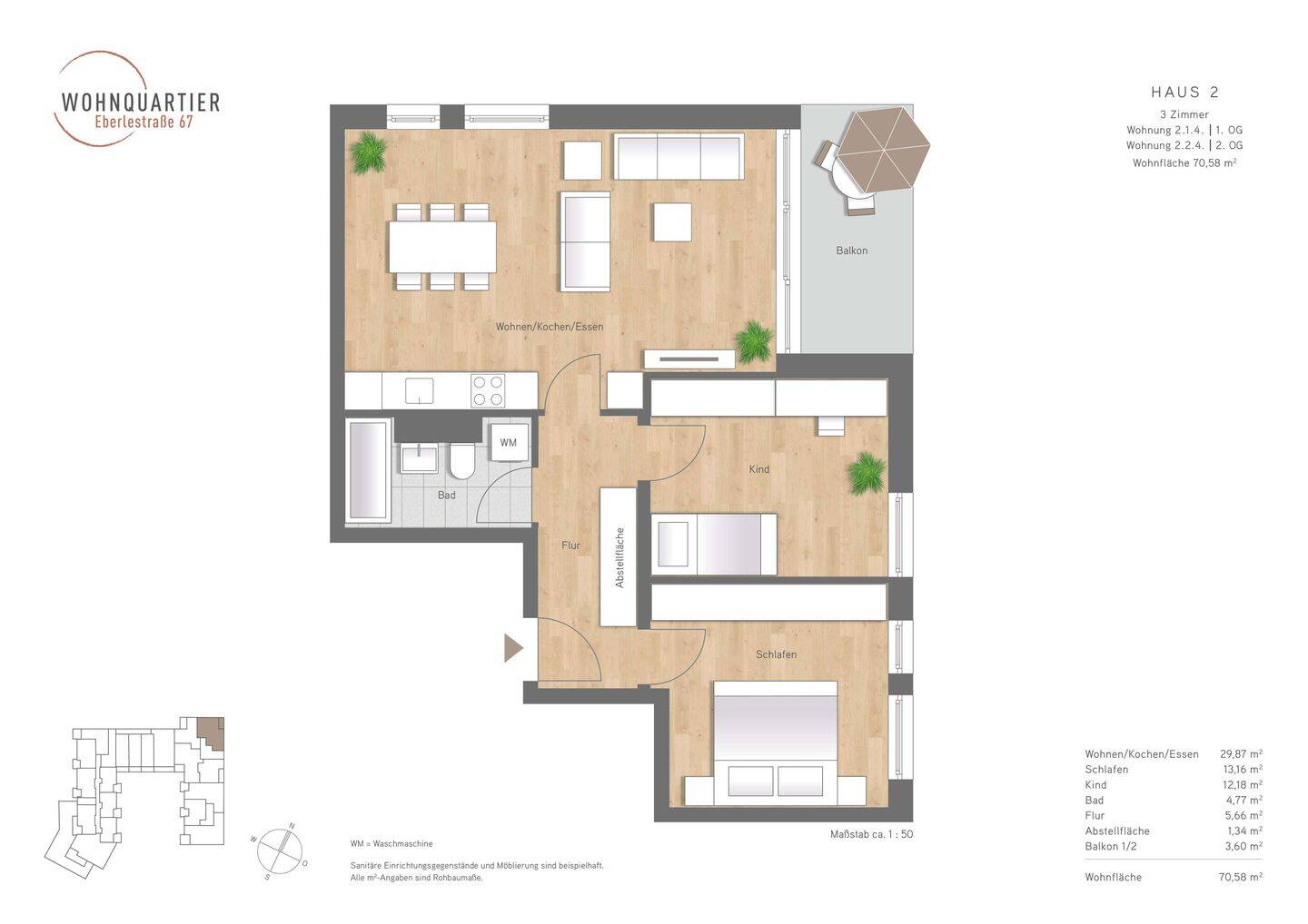 MODERNE 3 - ZIMMERWOHNUNG IN AUGSBURG / PFERSEE – Augsburg – Bild 1 von 2