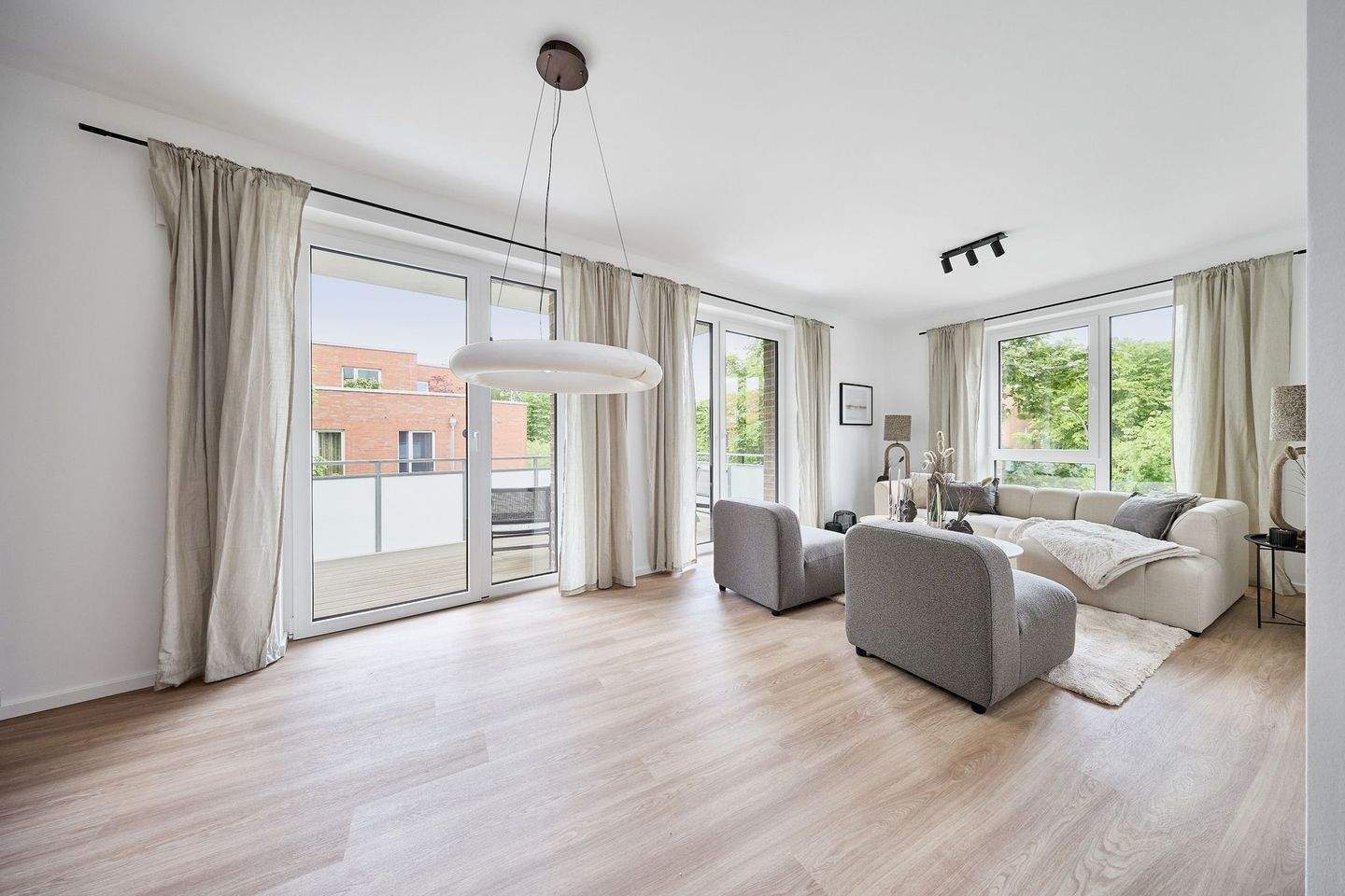 3,5-Zimmer Neubau Eigentumswohnung großzügiger Dachterrasse – Hamburg – Vorschaubild 5
