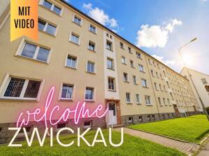 ++ Balkon, Einbauküche und Stellplatz: wunderschöne, helle 2-Raum Wohnung in Zwickau ++