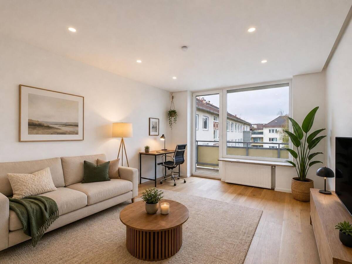 Wohnkomfort auf zwei Etagen - Elegante Maisonette mit Balkon – 80807 München – Bild 1 von 9