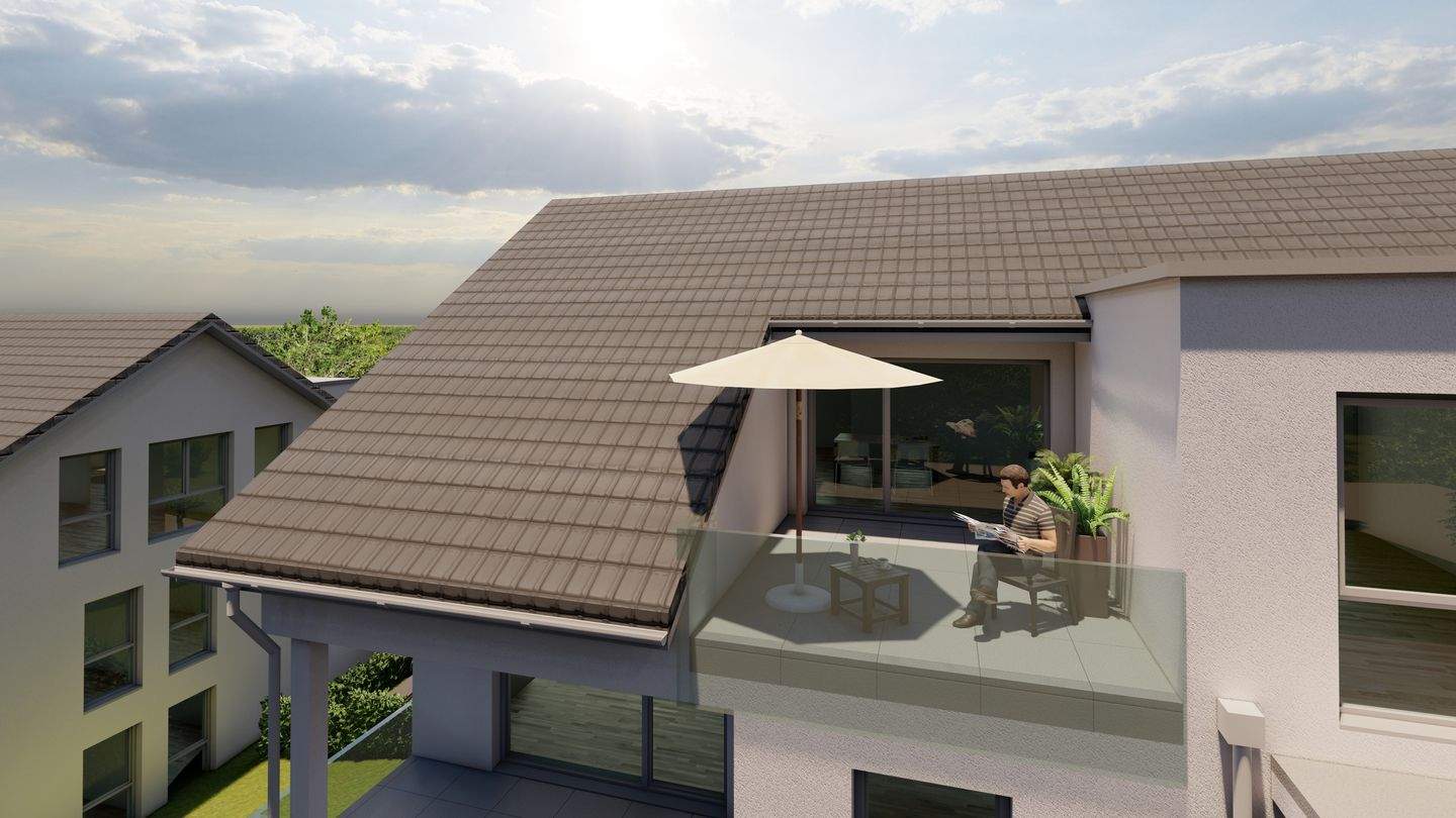 +++NEUBAU ERSTBEZUG+++ Exklusive DG-Wohnung am Pfuhler Kapellenberg (WHG-NR.15) – Neu-Ulm – Bild 1 von 9