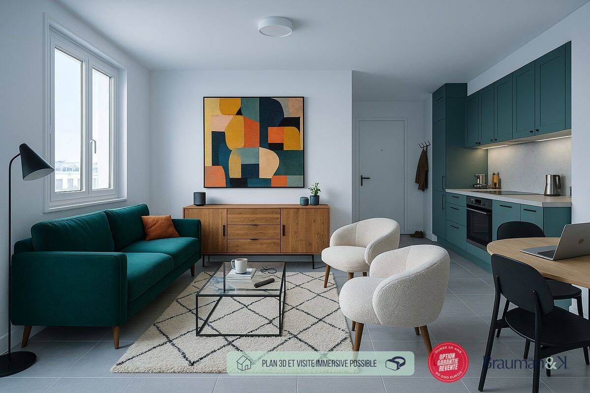 Appartement 2 pièces 38 m² · à Saint-Julien-de-Concelles · 38 m² · 167 500 €
