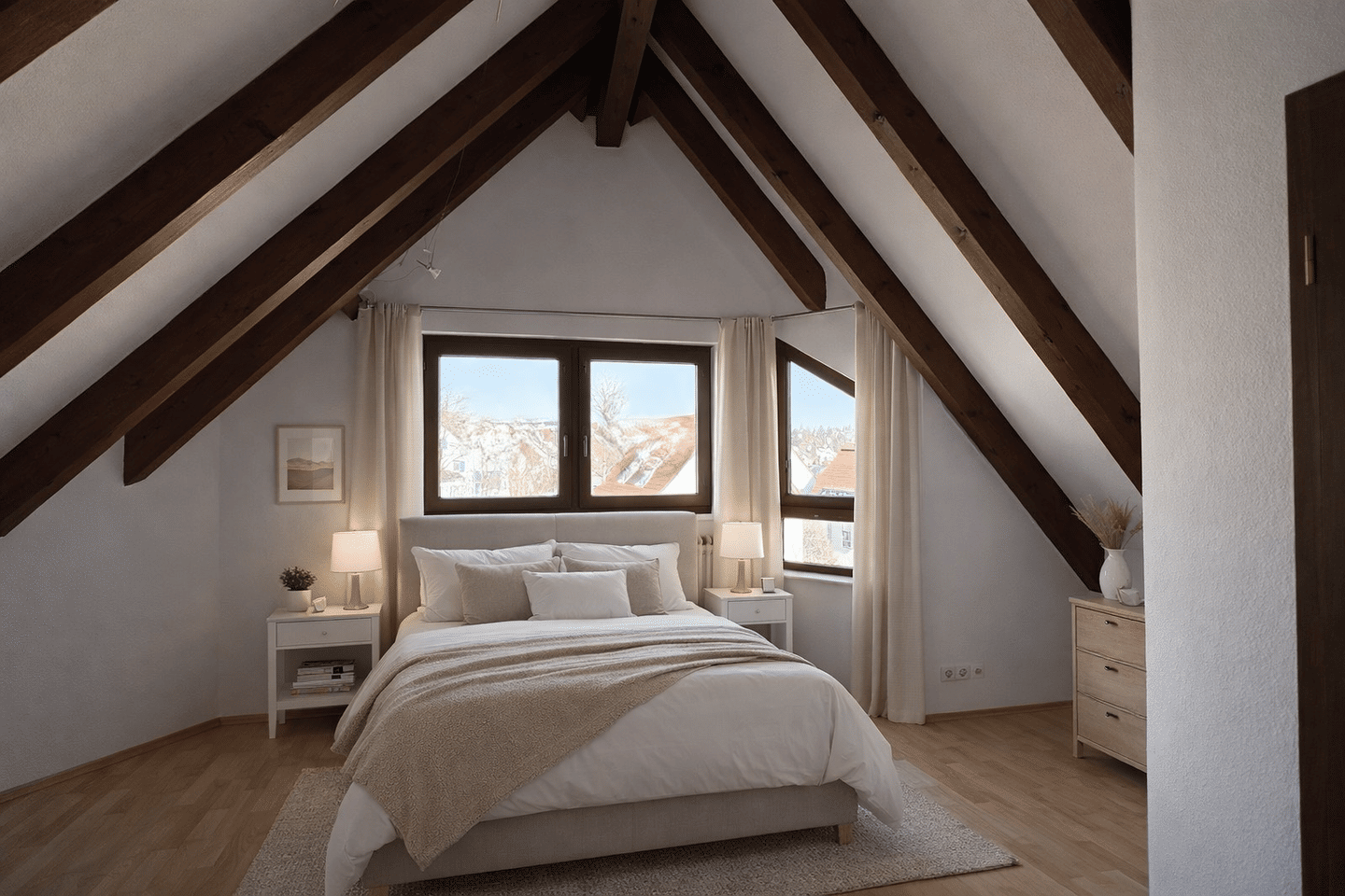 Helle 2-Zimmer Maisonette-Wohnung mit Balkon in Stuttgart-Degerloch