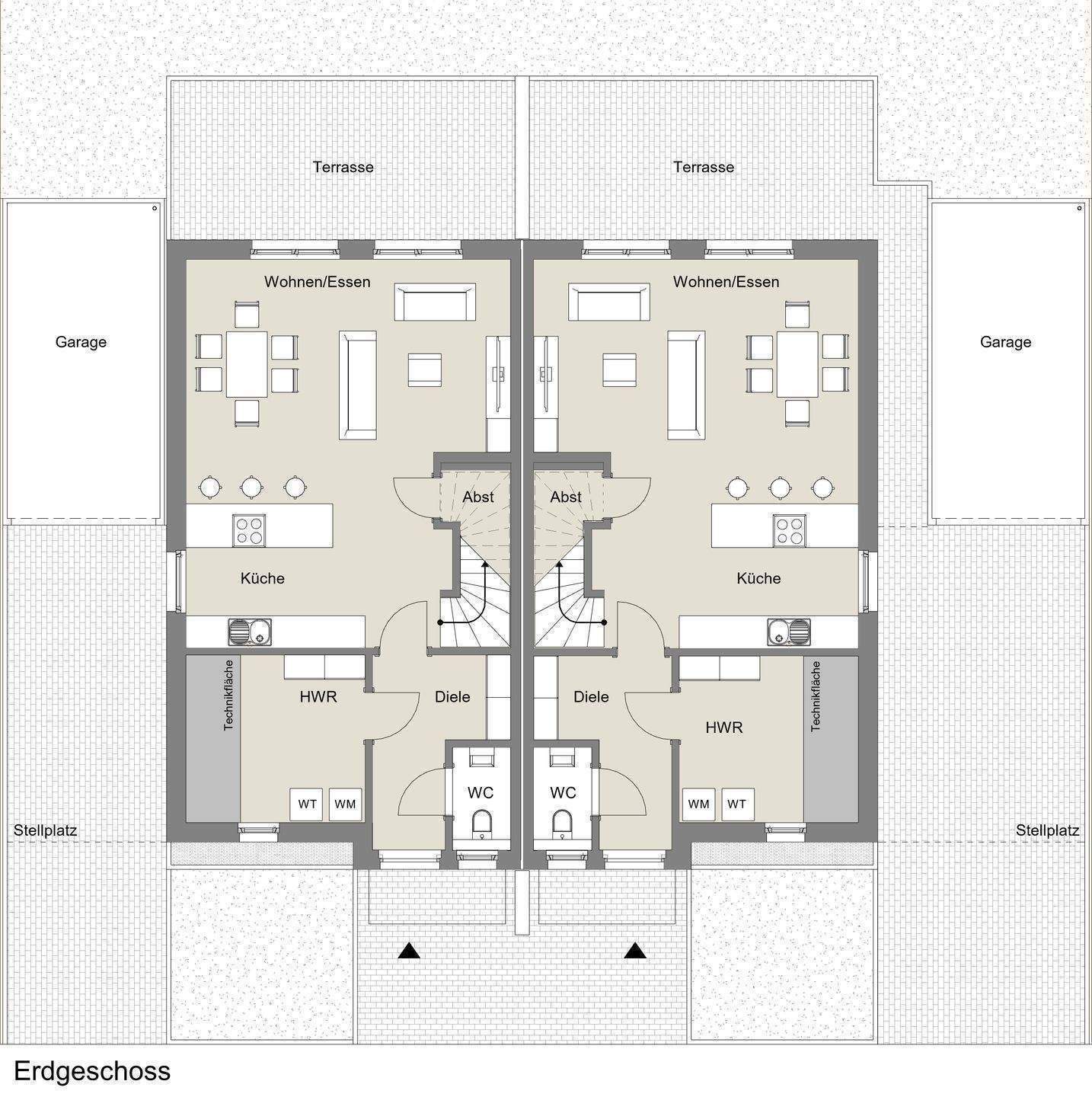 Neubau einer Doppelhaushälfte Haus 6 – Bergkamen – Vorschaubild 4