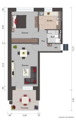 modernisierte Erdgeschosswohnung zum Kauf in Hamburg Alsterdorf - Wentzel Dr – 22297 Hamburg – Vorschaubild 2