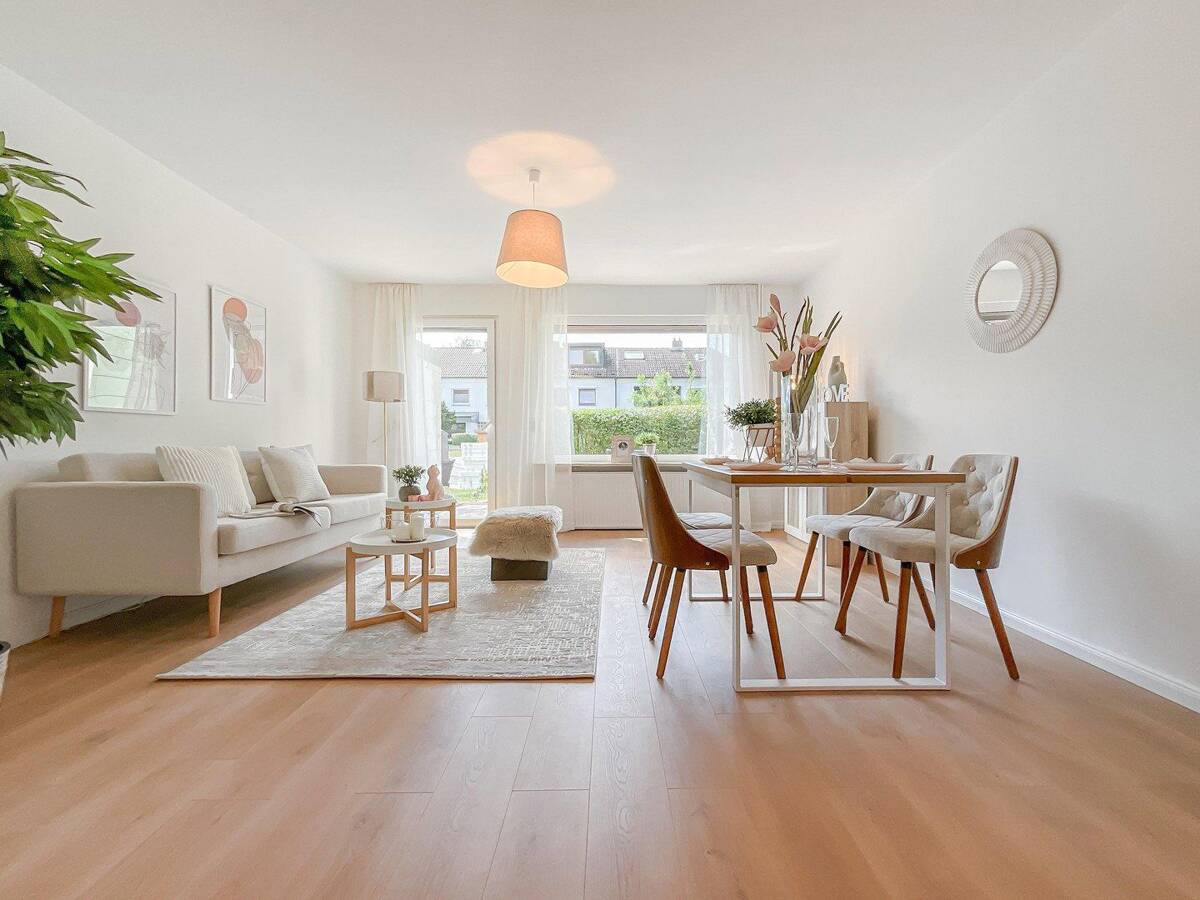 Familienfreundliches Reihenmittelhaus mit Garten, Vollkeller und ausgebautem Dachgeschoss – 22149 Hamburg – Bild 1 von 8