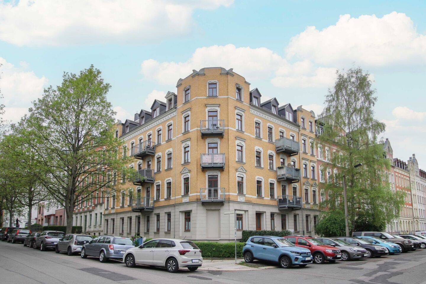 Vermietete 3-R.-Whg. mit Balkon mir Tageslichtbad in Kaßberg – Chemnitz – Bild 1 von 9