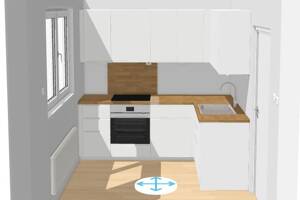 ONLY 10 MINUTES TO CLAY! Approx. 150 m² townhouse with 5-room, 4-bed, garden + garage *Pets allowed* – 55246 Wiesbaden – Vorschaubild 6