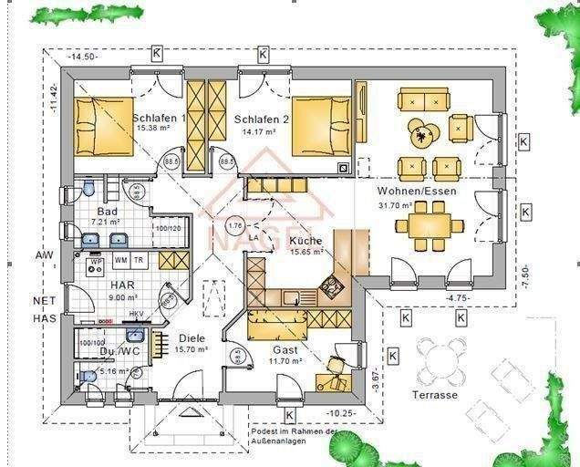 Designbungalow- als Winkelbungalow auf Ihrem Grundstück – Bad Segeberg – Vorschaubild 8