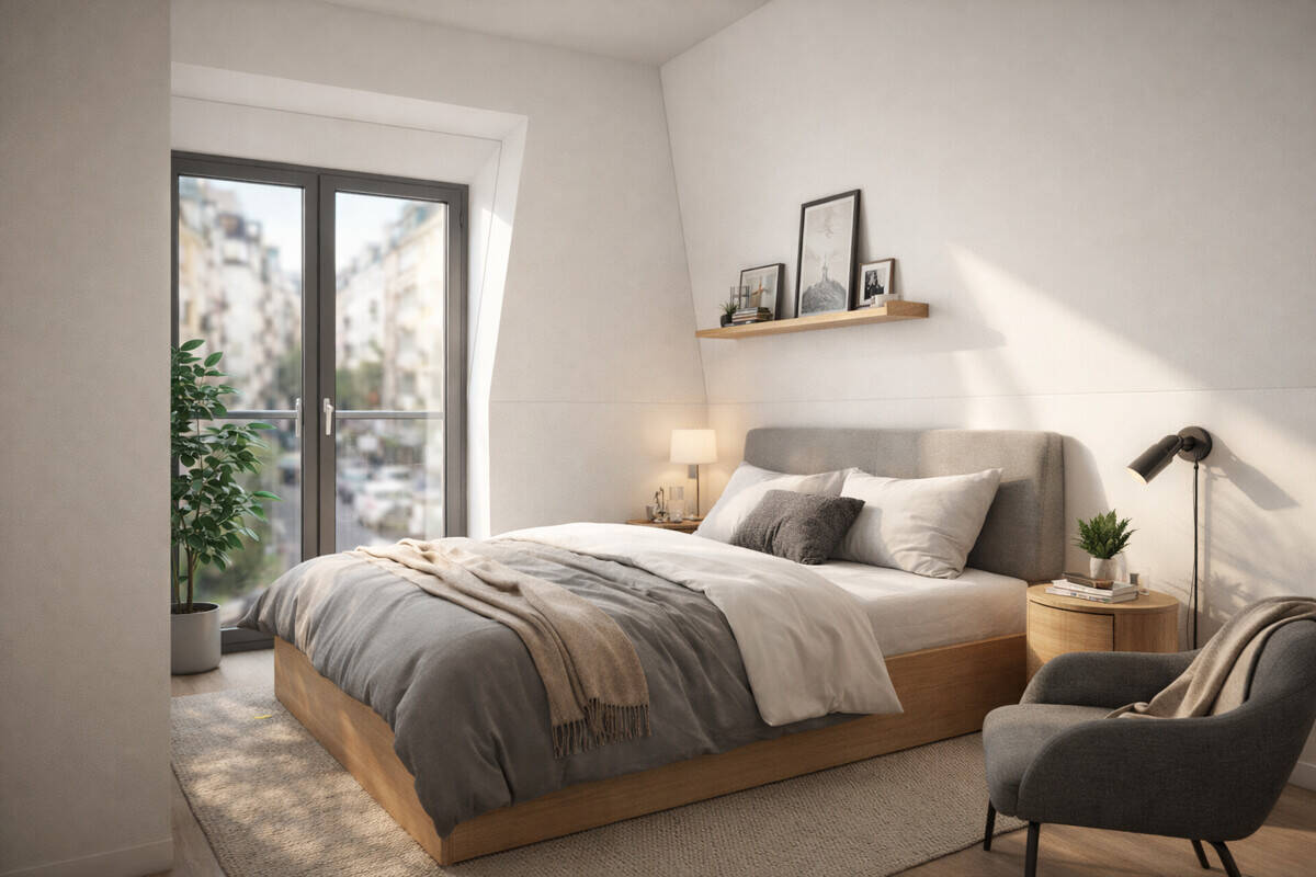 SCHÖNEBERG / KREUZBERG: ERSTBEZUG im LUXUS Neubau: 3-Zi-DACHGESCHOSS, 71 m² + 2 Bäder + 2 TERRASSEN – Berlin – Vorschaubild 4