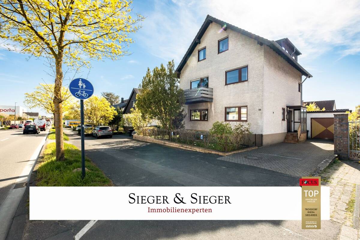 Raumwunder mit Potenzial: Ein- bzw. Zweifamilienhaus auf Erbpachtgrundstück – 51147 Köln – Bild 1 von 9
