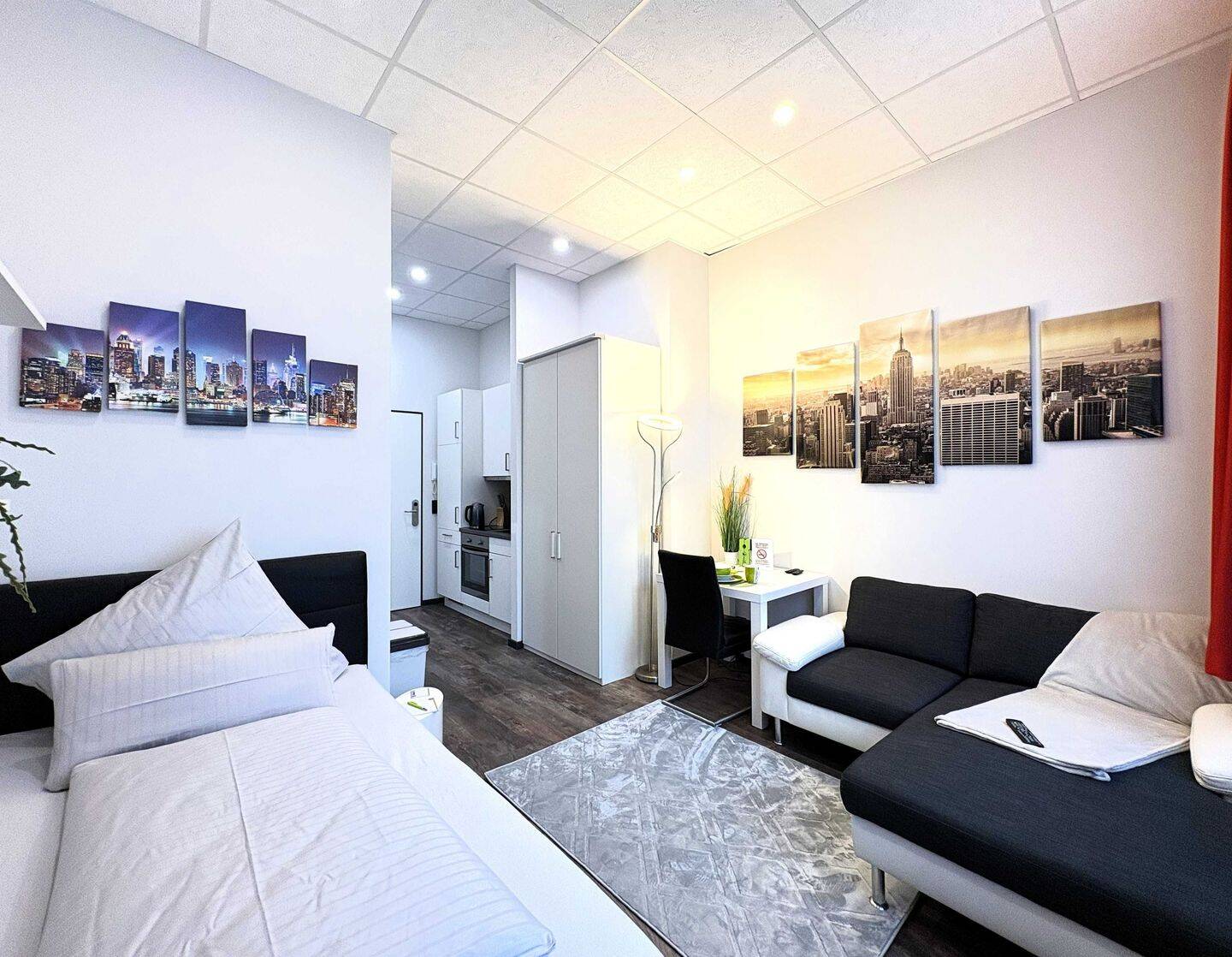 Voll ausgestattetes 1-Zimmer-Apartment, direkt in der Innenstadt Aschaffenburg