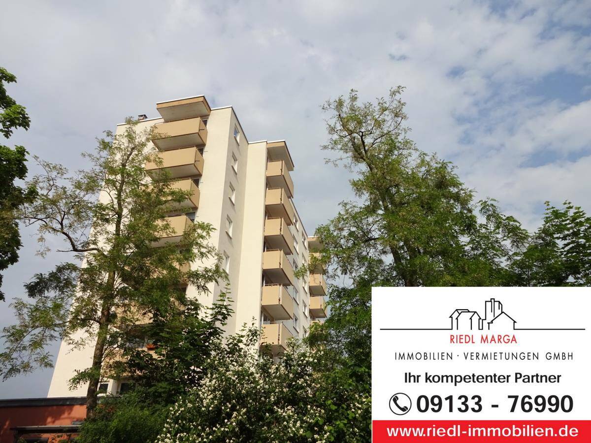 1-Zimmer-Wohnung in zentraler Lage von Erlangen mit Balkon und Kfz-Stellplatz