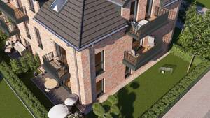 Erstbezug - großzügige Erdgeschosswohnung mit Terrasse und großem Garten