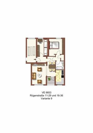 3-Zimmer-Wohnung in Duisburg Neumühl - Ideal für Familien – 47167 Duisburg – Vorschaubild 3