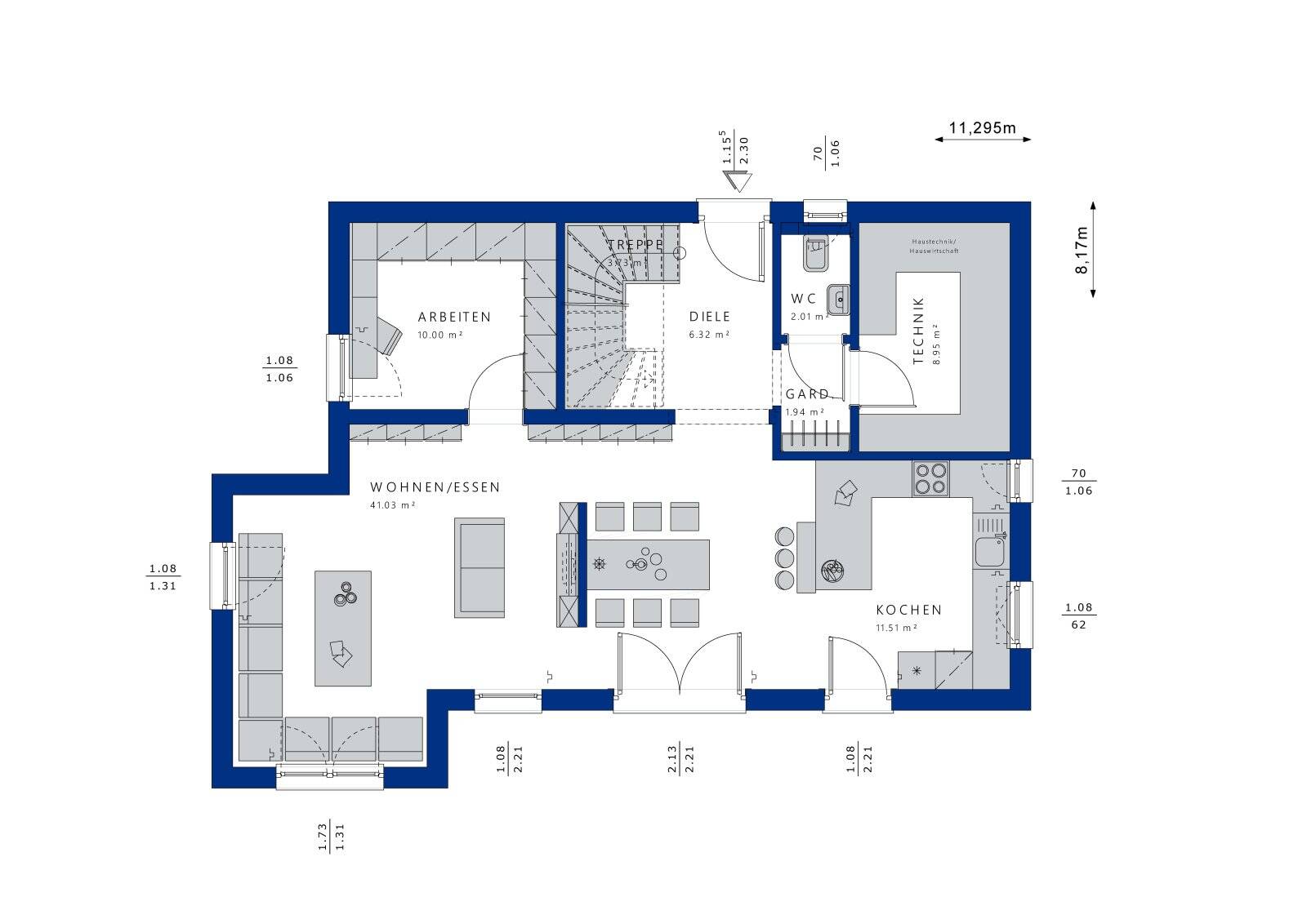 Bauen Sie Ihr Einfamilienhaus inkl. Grundstück in Kehl-Auenheim - Bestpreisgarantie Bien Zenker – Kehl – Vorschaubild 4