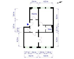 *Sanierte Wohnung mit Altbaucharme* – 39104 Magdeburg – Vorschaubild 5