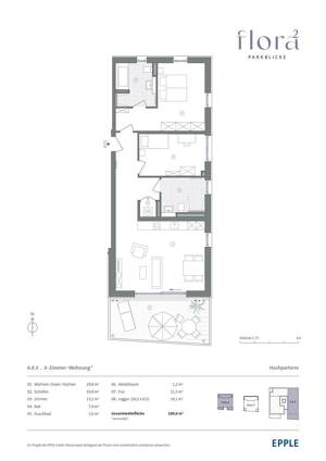 Nur noch in diesem Jahr Steuern sparen: Holz-Hybrid-Neubauwohnung in Mannheim mit 3 Zimmern. – 68309 Mannheim – Vorschaubild 3