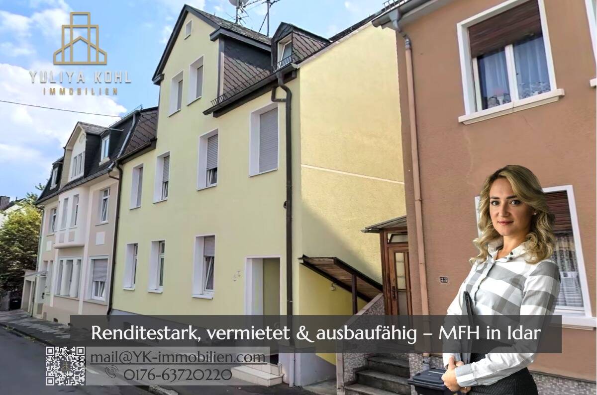 Renditestark & ausbaubar - energetisch modernisiertes MFH in gepflegtem Zustand – Idar-Oberstein – Bild 1 von 9