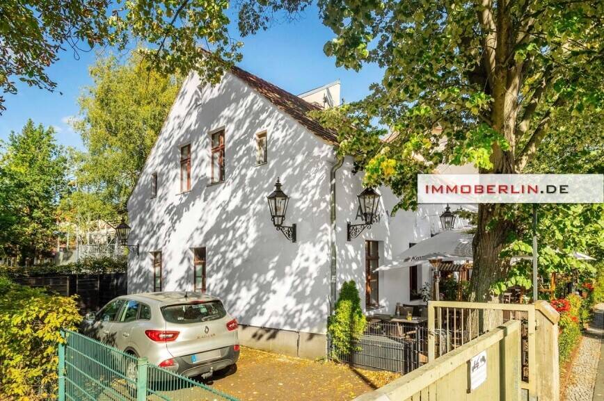 IMMOBERLIN.DE - Perfekt im Zehlendorfer Zentrum: Saniertes Wohn- + Geschäftshaus mit Restaurant – Berlin – Bild 1 von 9