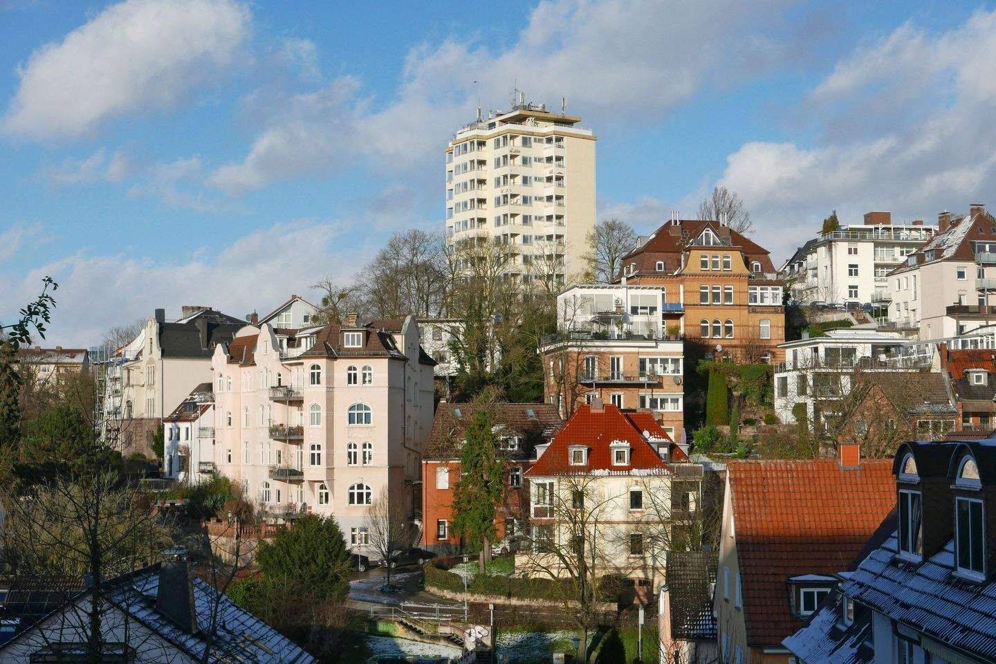 Wohnen im Bodeturm: 7.Obgergeschoss mit fantastischem Blick – Kassel – Vorschaubild 3