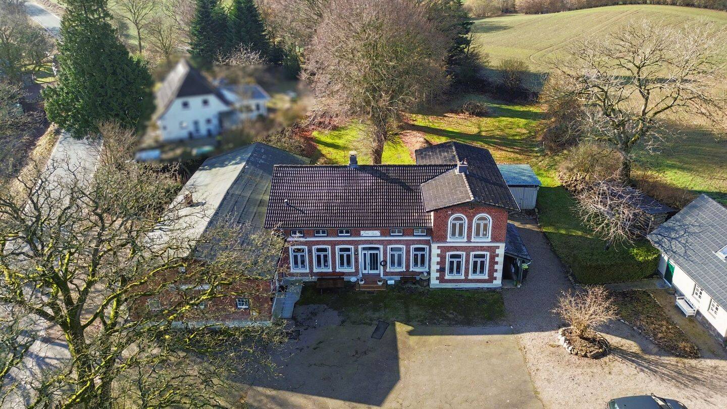 Historischer Landgasthof mit Saal, Ferienwohnungen und besonderem Charme in Mittelangeln – Mittelangeln – Bild 1 von 9