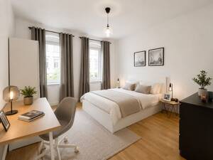 +++ Stilvoll sanierte 4-Zimmer-Altbauwohnung mit zwei Bädern und ruhigem Innenhofblick +++ (Variante) – 13351 Berlin – Vorschaubild 3