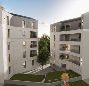 ab 1,0 % Zins - KfW 55 Förderung - Exklusive Neubau Penthouse Wohnung mit großer Dachterrasse