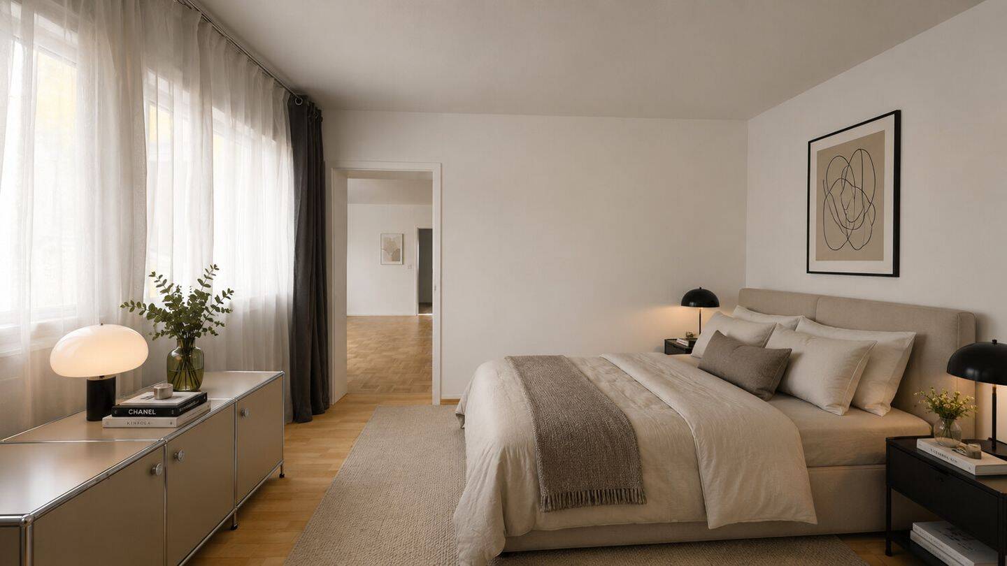Hochwertige 4-Zimmer-Wohnung mit Südwestbalkon in Kirchheim bei München – Kirchheim bei München – Vorschaubild 7